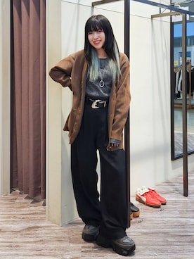 いっしぃさん（レディース・154cm）の秋コーディネート