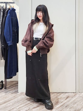 いっしぃさん(レディース・154cm)の秋コーディネート