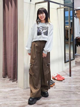 いっしぃさん(レディース・154cm)の冬コーディネート