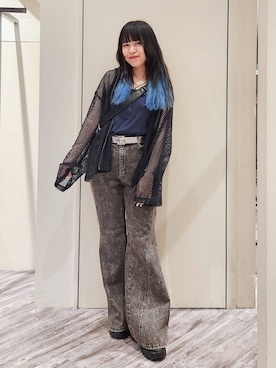 いっしぃさん(レディース・154cm)の夏コーディネート