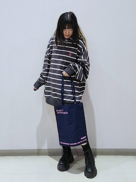 いっしぃさん（レディース・154cm）の秋コーディネート