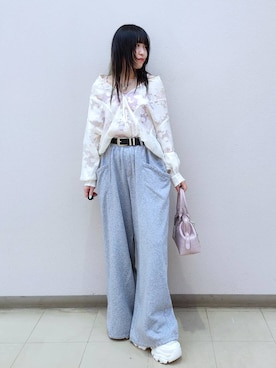 いっしぃさん（レディース・154cm）の春コーディネート