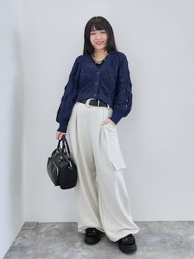 いっしぃさん(レディース・154cm)の春コーディネート