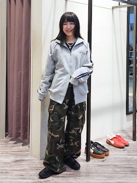 いっしぃさん（レディース・154cm）の春コーディネート