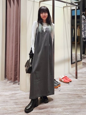 いっしぃさん（レディース・154cm）の秋コーディネート