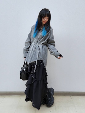 いっしぃさん（レディース・154cm）の春コーディネート