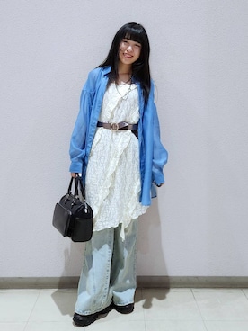 いっしぃさん（レディース・154cm）の春コーディネート