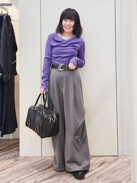 いっしぃさん(レディース・154cm)の秋コーディネート