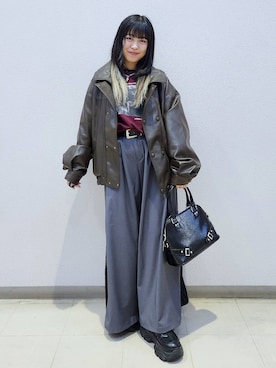 いっしぃさん(レディース・154cm)の秋コーディネート