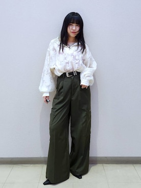 いっしぃさん（レディース・154cm）の冬コーディネート