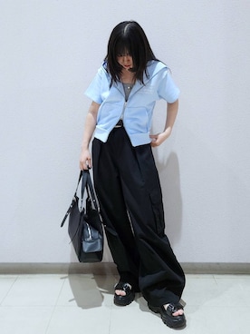 いっしぃさん(レディース・154cm)の春コーディネート