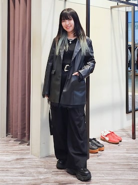 いっしぃさん（レディース・154cm）の秋コーディネート