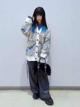 いっしぃさん（レディース・154cm）の冬コーディネート