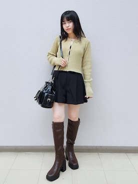 いっしぃさん（レディース・154cm）の秋コーディネート