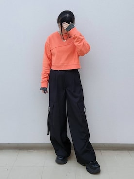 いっしぃさん（レディース・154cm）の秋コーディネート