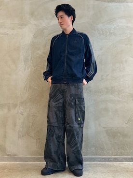 「デニムジャケット」｜OKさん（メンズ・183cm）の夏コーディネート