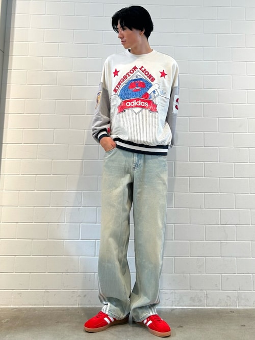 Adilenium シーズン3 ルーズフィット デニムパンツ / アディダス