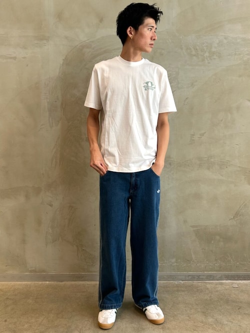 アディカラー デニム スリーストライプス トラックパンツ / アディダスオリジナルス adidas Originals
