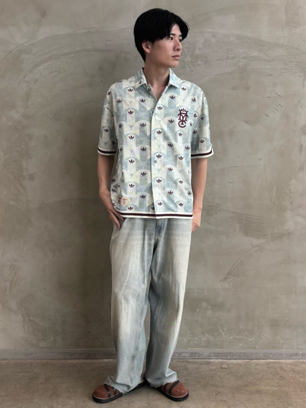 アディクロッグ / Adiclog、Hoop York City 総柄プリント