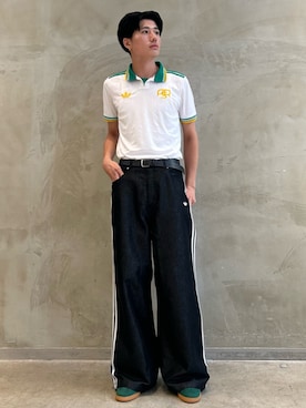 「アイテム（Tシャツ/カットソー）」を使った、OKさん（メンズ・183cm）の夏コーディネート