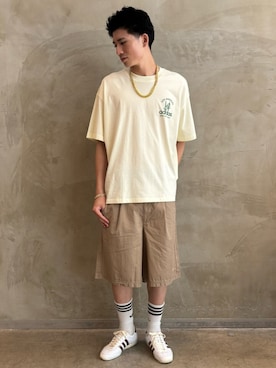 「バスケットボール」｜OKさん（メンズ・183cm）の夏コーディネート