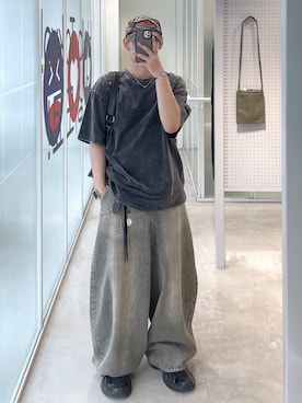 「アイテム（帽子）」を使った、863yさん（メンズ・170cm・20代）の夏コーディネート
