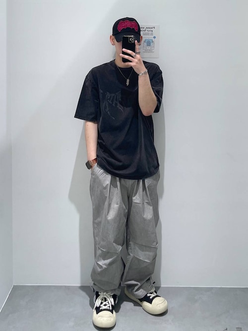 Tシャツ・カットソー [SAINTPAIN] SP X TS CATS BRING WORD PEACE T SHIRT SAINTPAIN(セントペイン) Tシャツ・カットソー(メンズ) - 海外