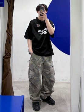 「ALAND（エーランド）のアイテム」を使った、863yさん（メンズ・170cm）の春コーディネート