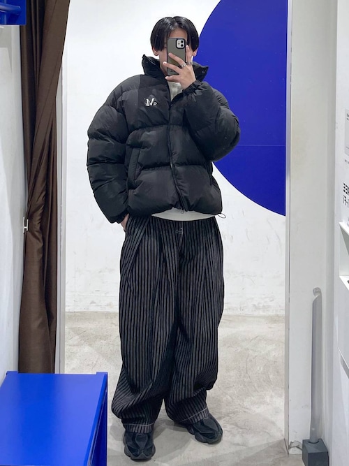 一部カラー再入荷【UNISEX】MUCENT／CHEB ハイネックダウン（ダウン
