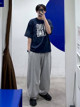 「ALAND（エーランド）のアイテム」を使った、863yさん（メンズ・170cm）の春コーディネート