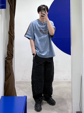 「ALAND（エーランド）のアイテム」を使った、863yさん（メンズ・170cm）の春コーディネート