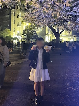 「Ambre Neige（アンブルネージュ）のアイテム」を使った、みうさん（レディース・153cm）の春コーディネート