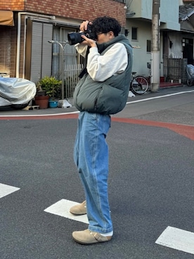 しゃちょーさん(メンズ・169cm)の冬コーディネート