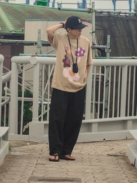 しゃちょーさん(メンズ・169cm)の夏コーディネート