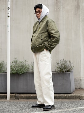 しゃちょーさん(メンズ・169cm)の冬コーディネート