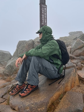 「ARC'TERYX（アークテリクス）のアイテム」を使った、しゃちょーさん（メンズ・169cm）の秋コーディネート