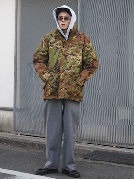 しゃちょーさん(メンズ・169cm)の冬コーディネート