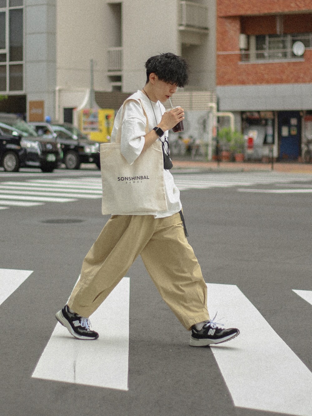 NEW BALANCEのアイテムを使った「シティーボーイ」の人気