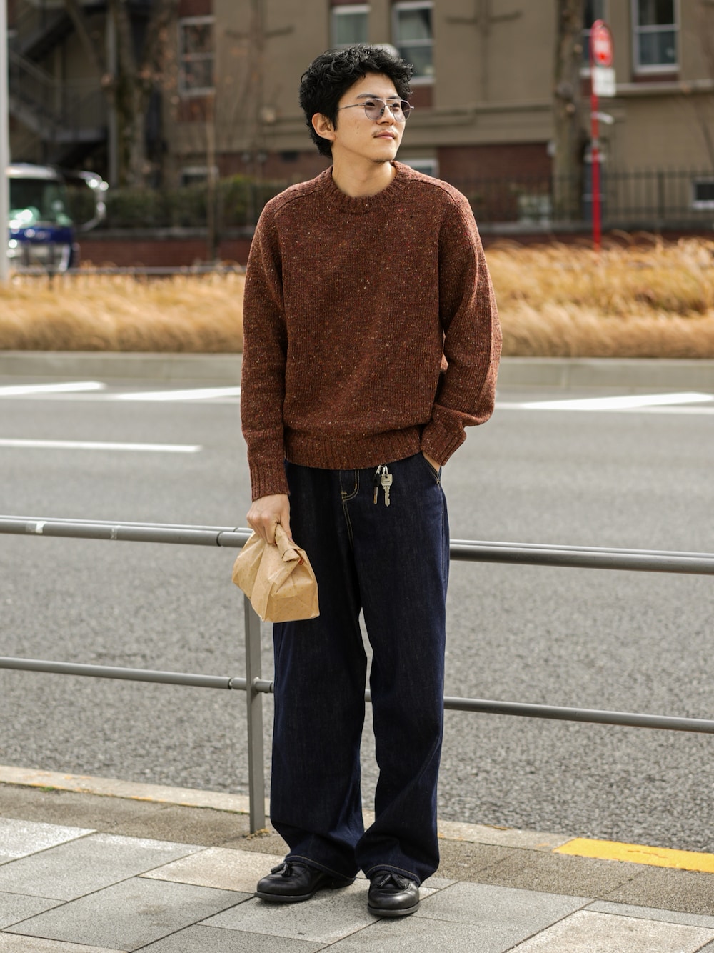 caban（キャバン）の「CABaN ウールネップ クルーネックプルオーバー