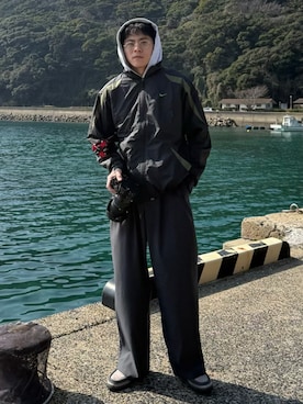 しゃちょーさん(メンズ・169cm)の冬コーディネート