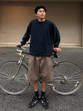しゃちょーさん（メンズ・169cm）の秋コーディネート