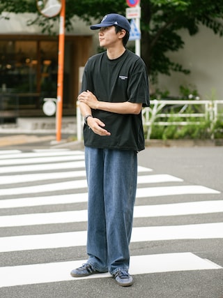 「CASIO（カシオ）の【CASIO/カシオ】DW-5600BCE-1JF（デジタル腕時計）」を使った、しゃちょーさん（メンズ・169cm）の夏コーディネート