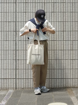 「シティボーイ」｜しゃちょーさん（メンズ・169cm）の夏コーディネート