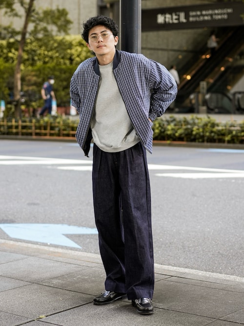 G.H.BASS/BA91010B BLACK LARSON コインローファー（ローファー