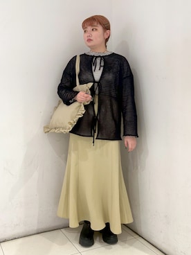 なっちゃんさん（レディース・160cm）の春コーディネート