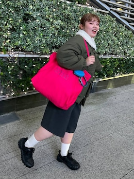 「アイテム（その他アウター）」を使った、なっちゃんさん（レディース・160cm・20代）の秋コーディネート