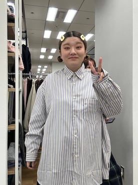 「アイテム（ヘアピン）」を使った、なっちゃんさん（レディース・160cm）の秋コーディネート