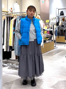 「アイテム（スウェット）」を使った、なっちゃんさん（レディース・160cm・20代）の秋コーディネート