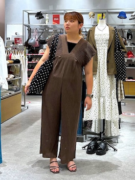 「アイテム（トートバッグ）」を使った、なっちゃんさん（レディース・160cm・20代）の夏コーディネート