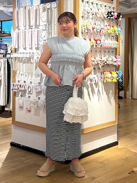 なっちゃんさん（レディース・160cm）の夏コーディネート